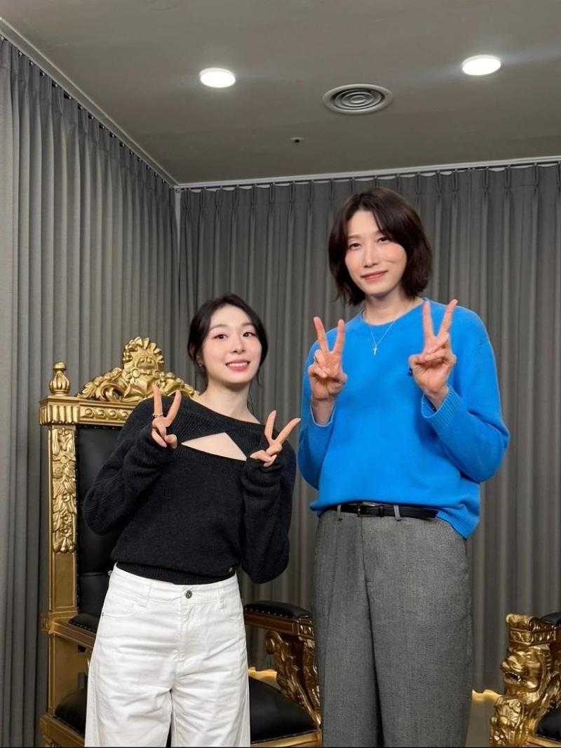 연느 김연아 인별 with 김연경