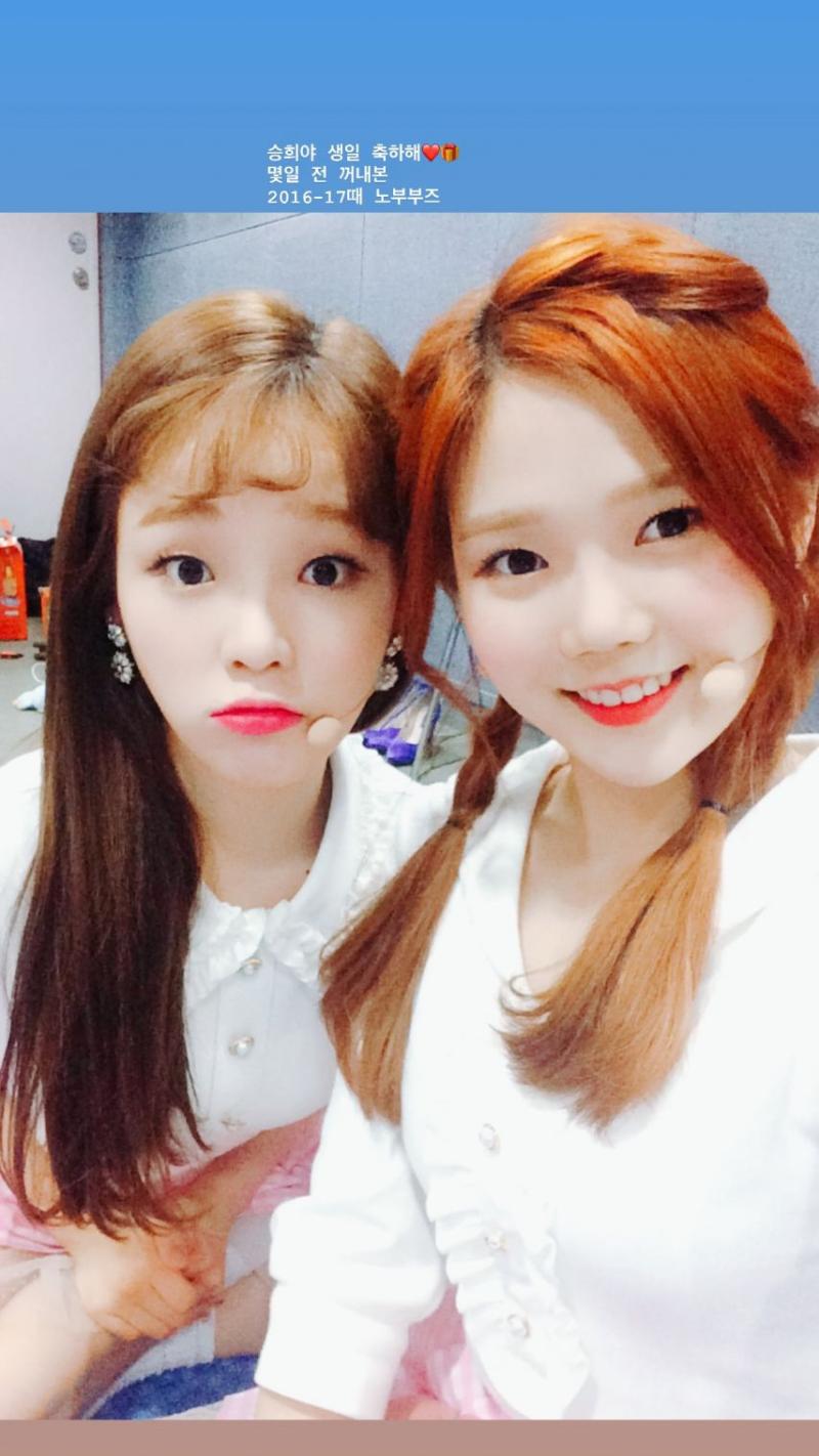승희 오마이걸 960125 생일/ 유아 효정 인별