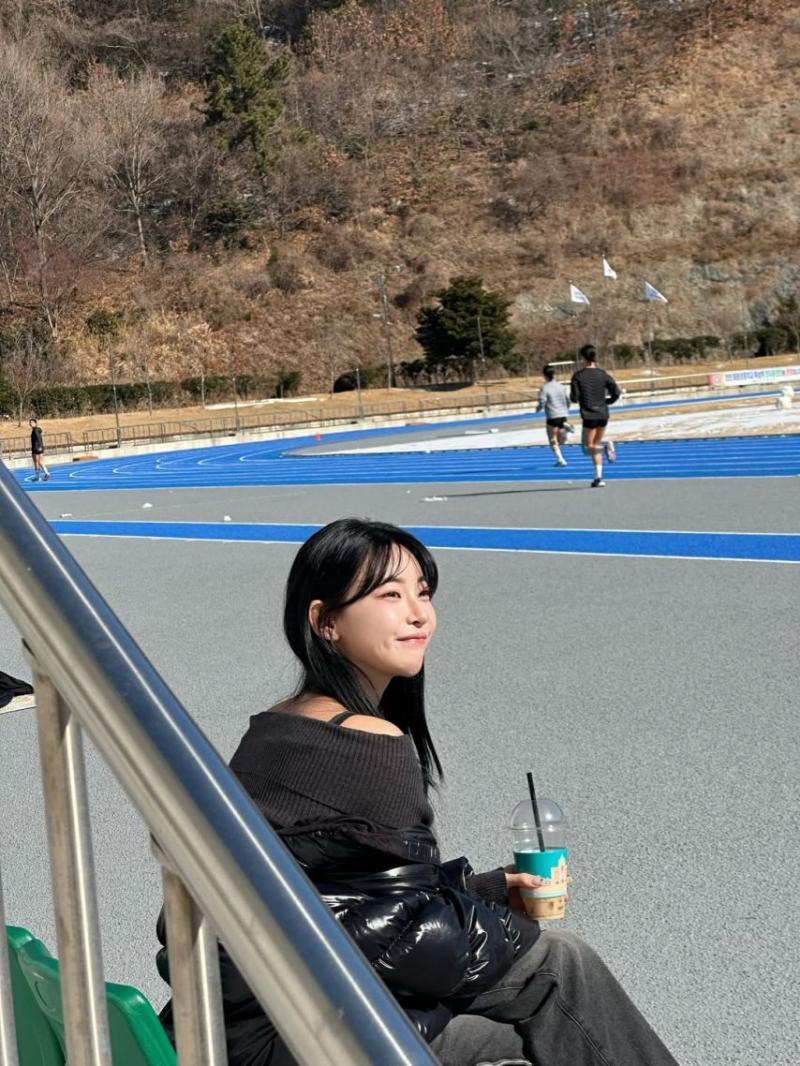 육상선수 김민지 SNS