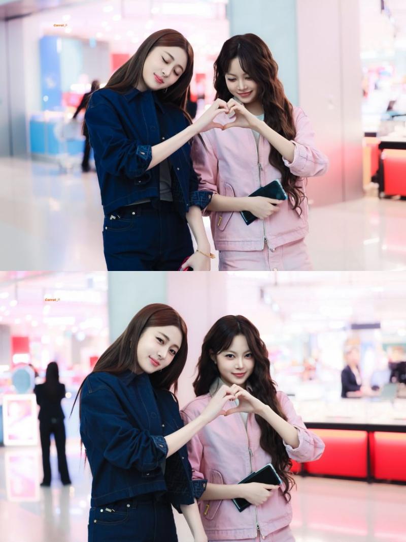 오늘자 르세라핌 허윤진