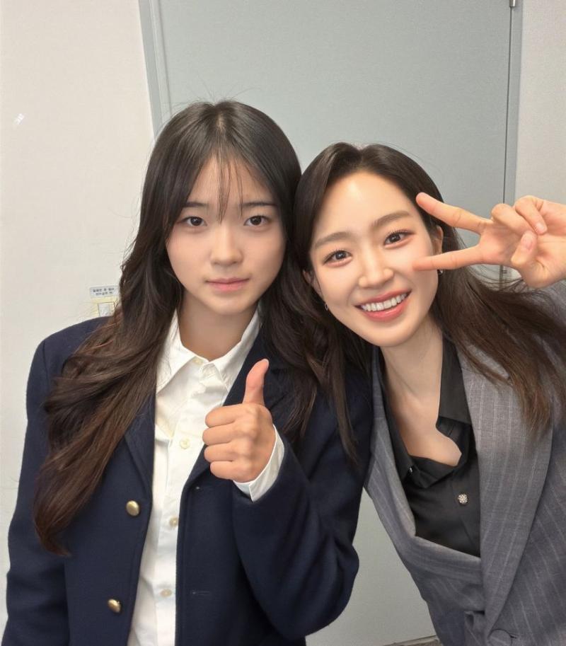 주시은 아나운서 with 최가온 유지태