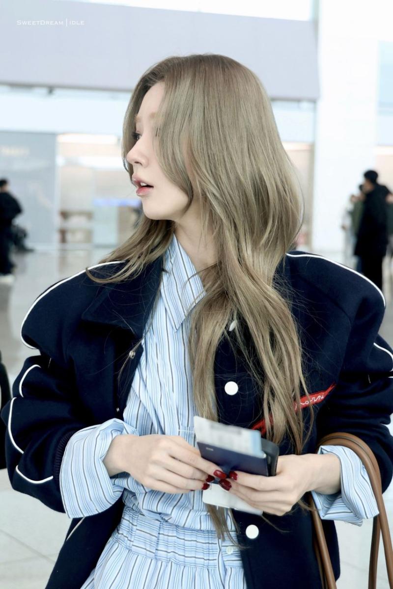 아이들 미연 출국