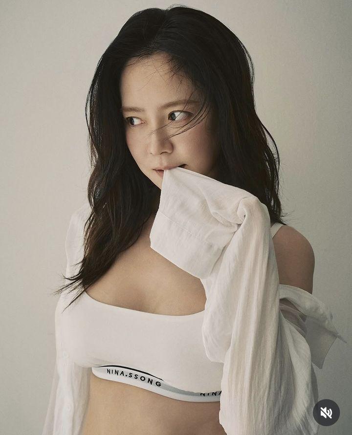 송지효 속옷..