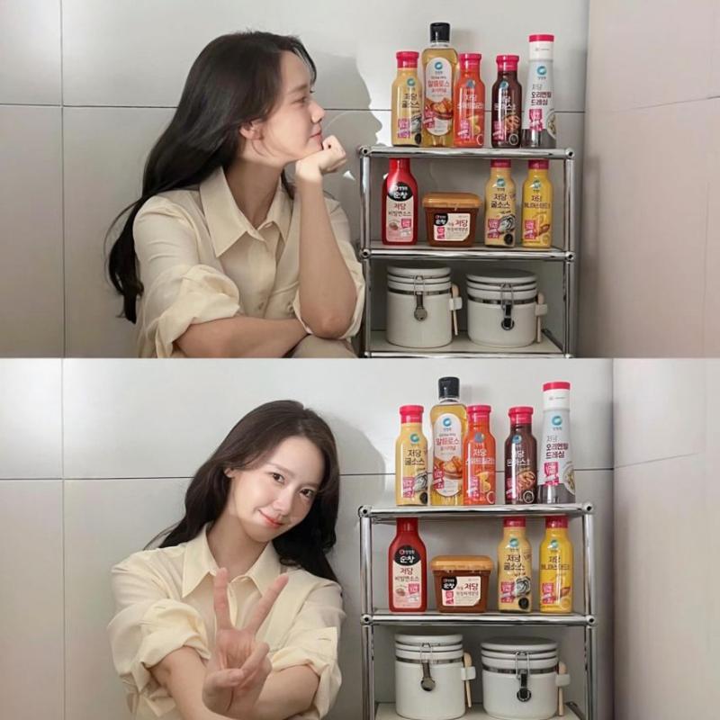 윤아 소녀시대 인별 청정원 등