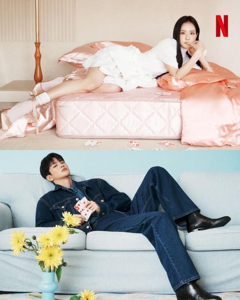 지수 블랙핑크 & 서인국 월간남친 화보