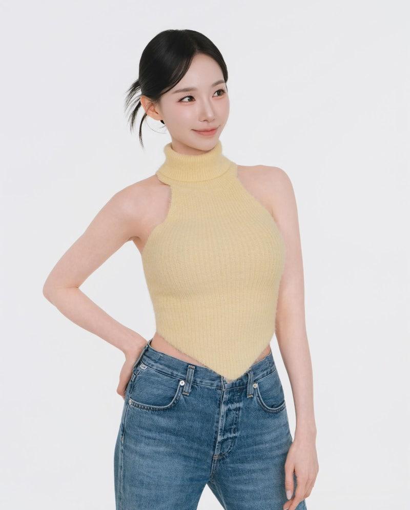 이정현 아나운서 홀터넥 여신