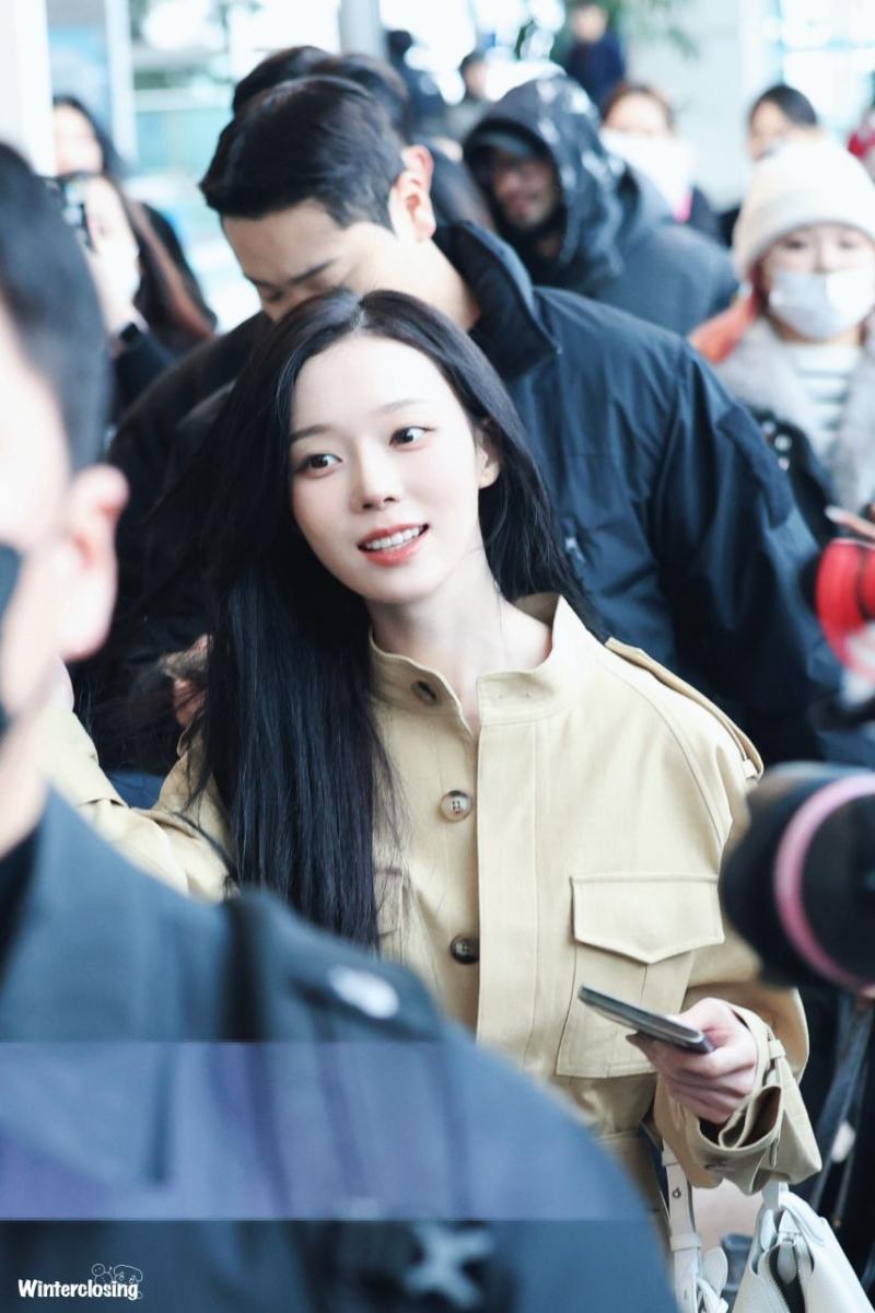 오늘자 마카오로 출국하는 에스파 윈터