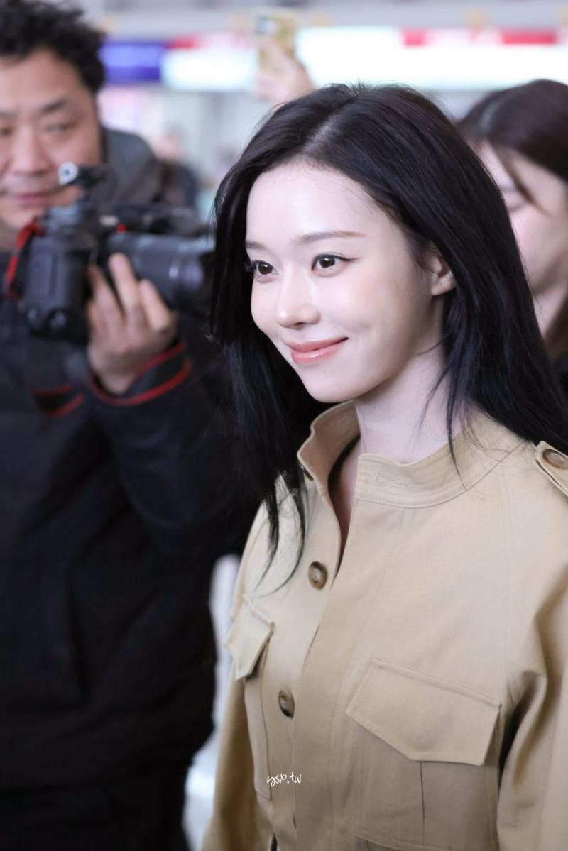 오늘자 마카오로 출국하는 에스파 윈터