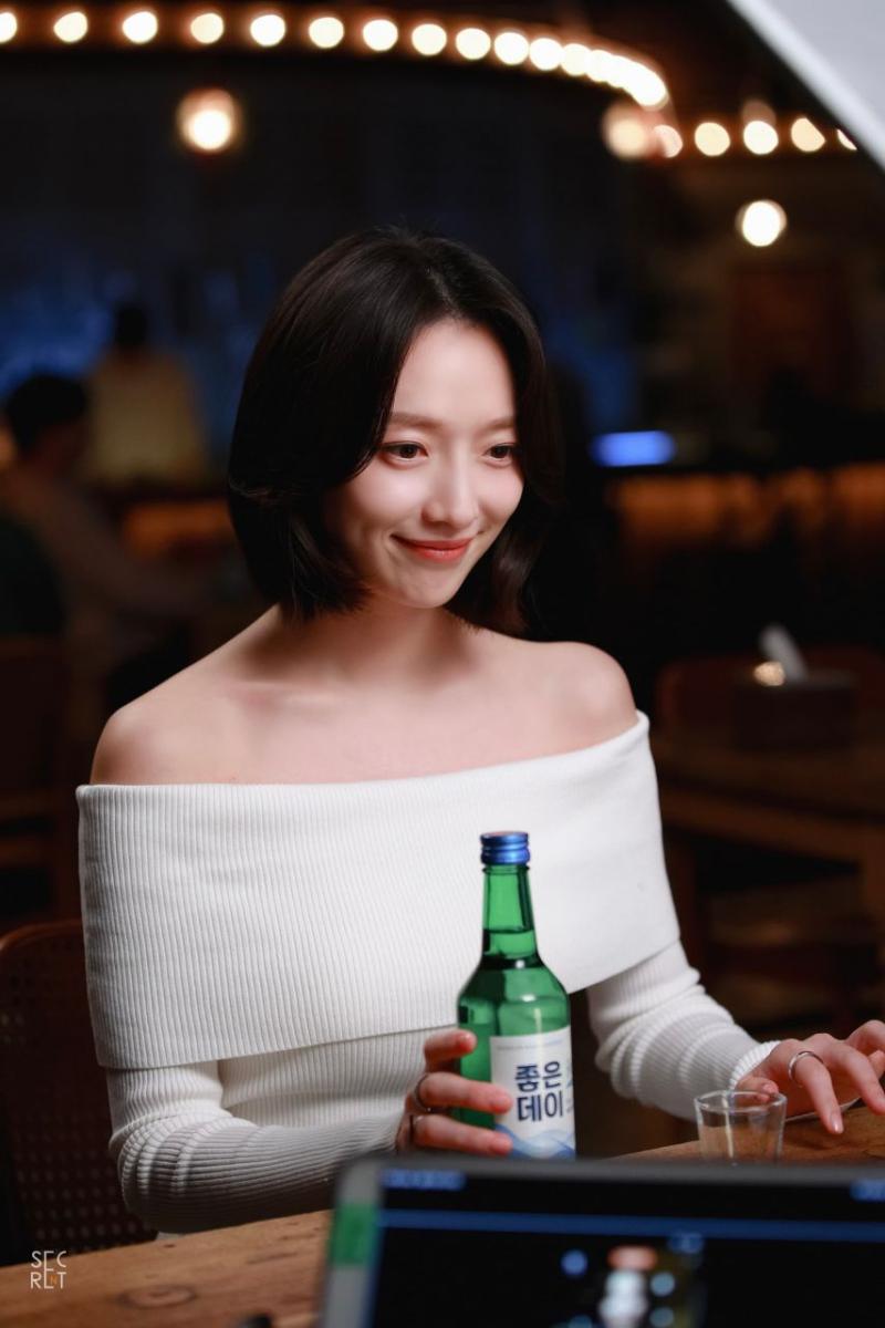 표예진 좋은데이 비하인드/ 인별