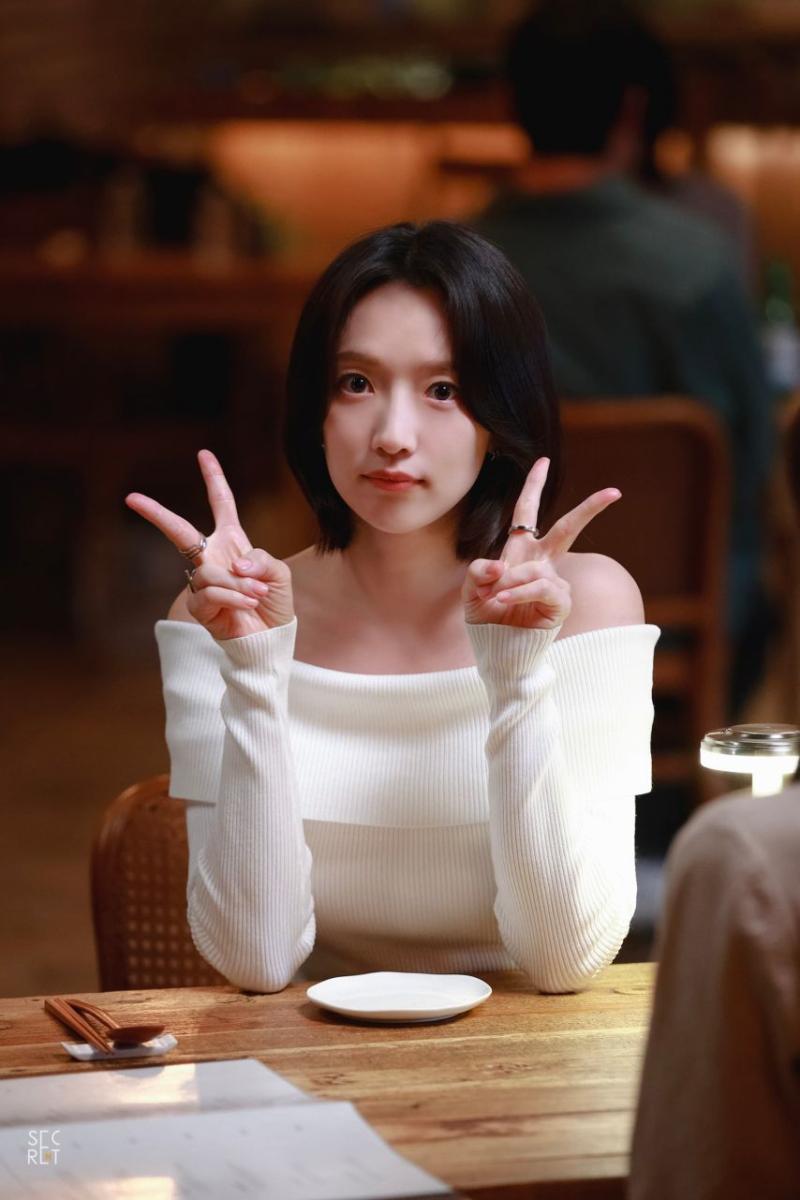 표예진 좋은데이 비하인드/ 인별