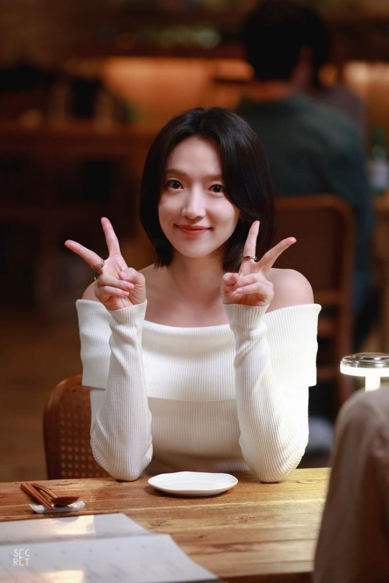 표예진 좋은데이 비하인드/ 인별