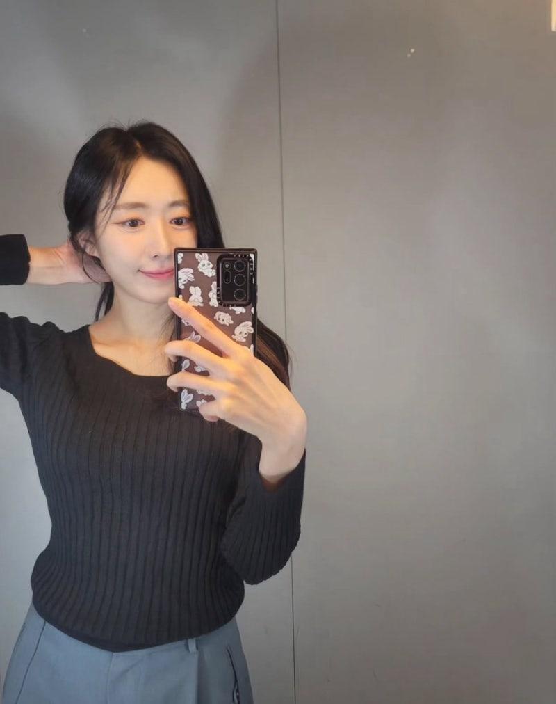 남유진 기상캐스터 바르고 단아한 이미지