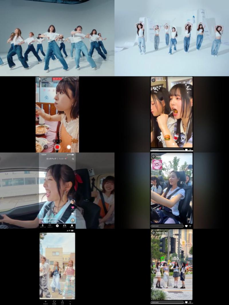 트리플에스 따라했다고 말 나왔던 일본 인기 여돌 mv