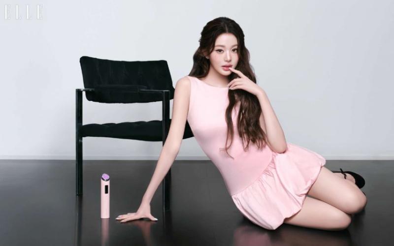 아이브 장원영 메디큐브,하파크리스틴
