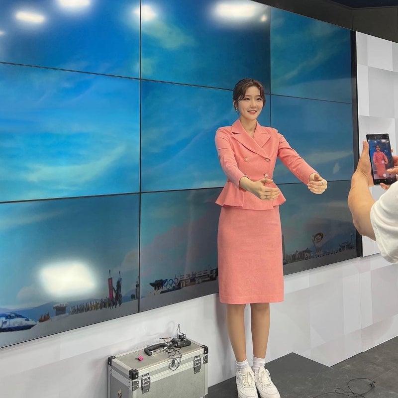 정유나 기상캐스터 피지컬만 갑