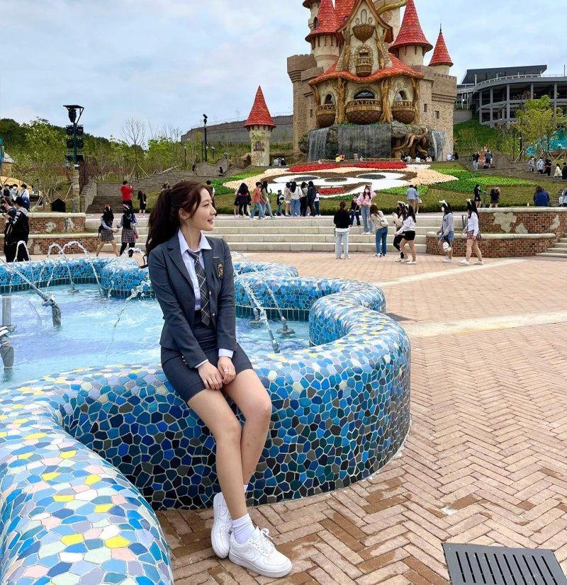 정유나 기상캐스터 피지컬만 갑