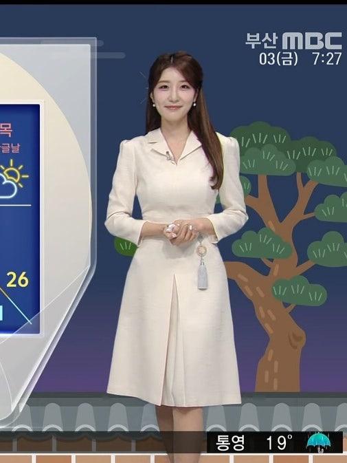 정유나 기상캐스터 피지컬만 갑