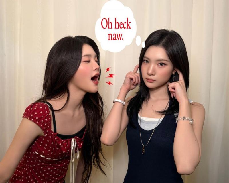 하츠투하츠 만우절짤