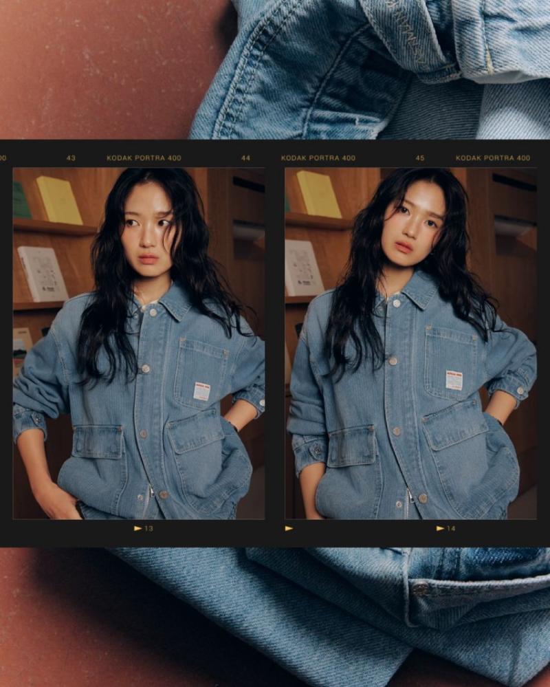 엘르코리아 인스타그램 배우 김혜윤(With 코닥어패럴)