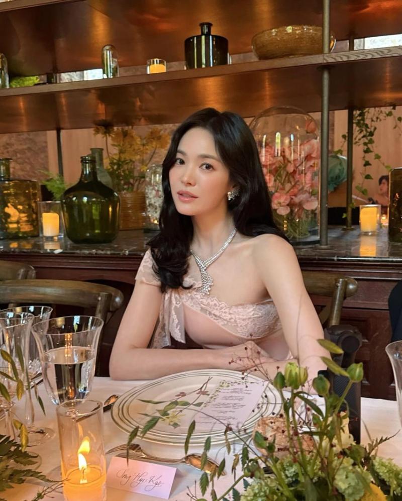 송혜교 인별 Chaumet with 소피마르소 등
