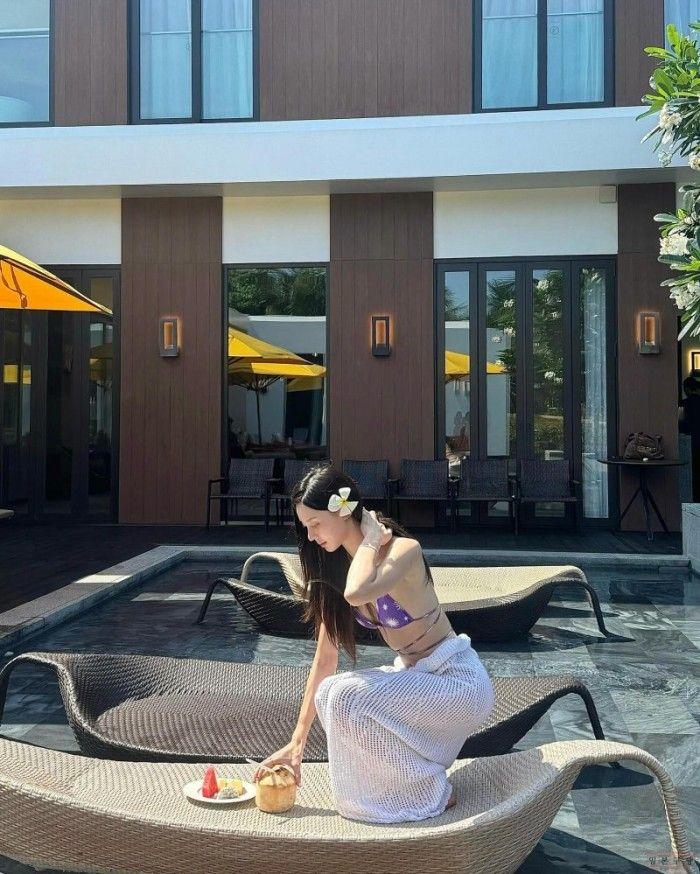 이지연 175cm 장신 비키니 몸매
