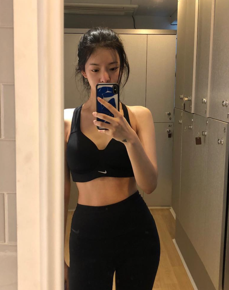 장재인 뼈말라 몸매