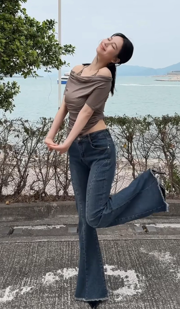에스파 카리나 남자들이 환장하는 부츠컷
