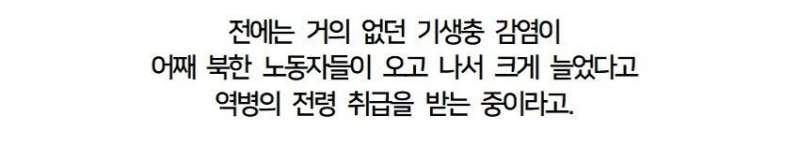 러시아에 기생충을 퍼트리고 다닌다는 북한.news