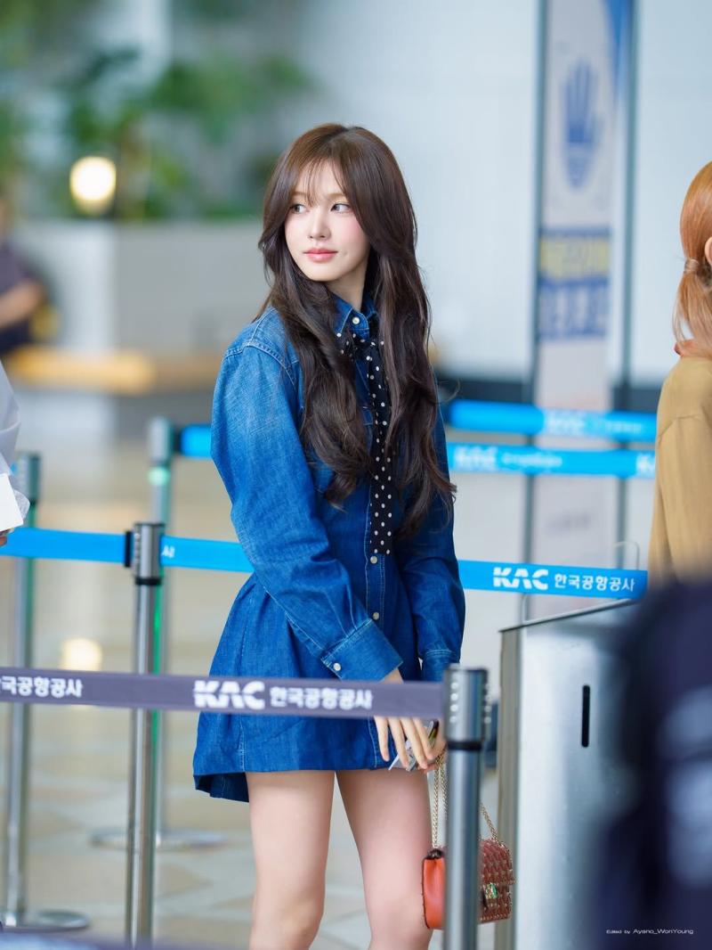 오늘자 일본 으로 출국하는 아이브 리즈
