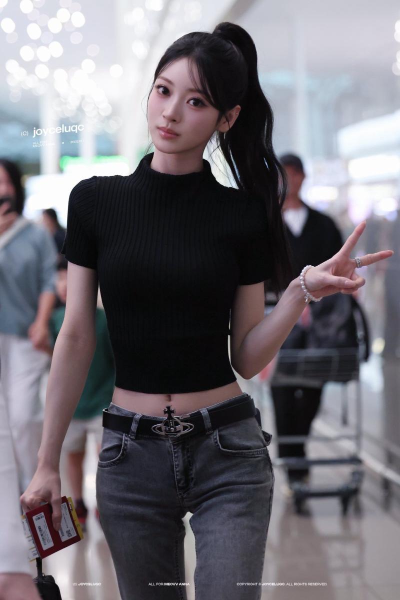 오늘자 출국하는 미야오 안나