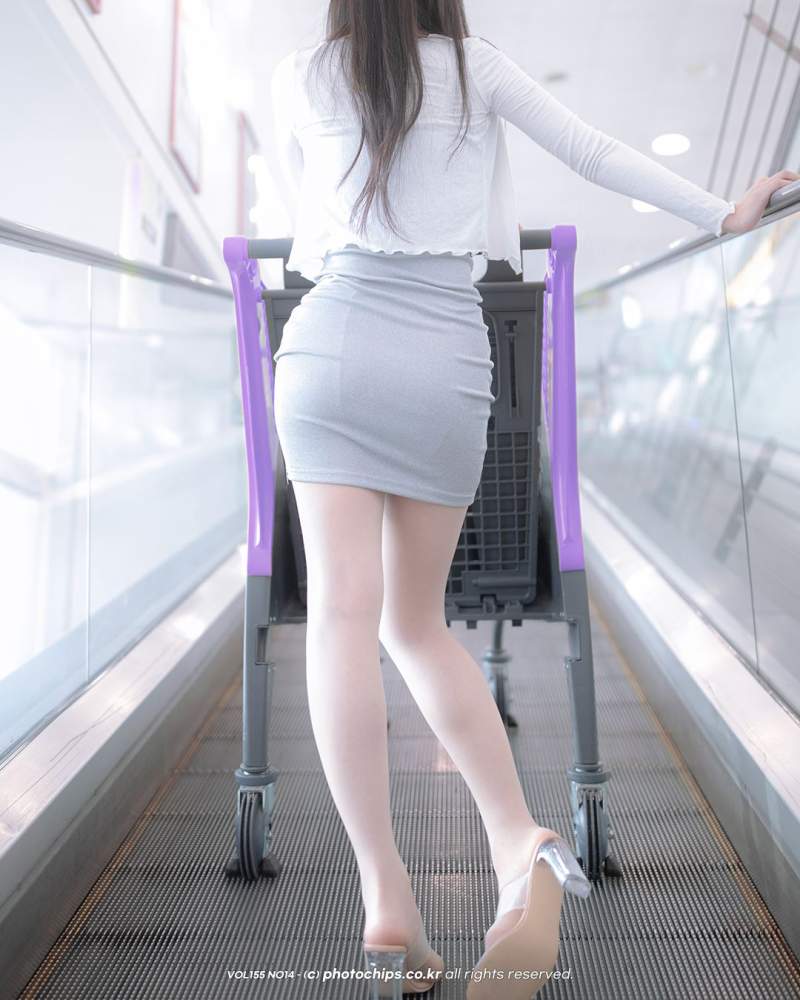 마트에 간 여친 뒷태