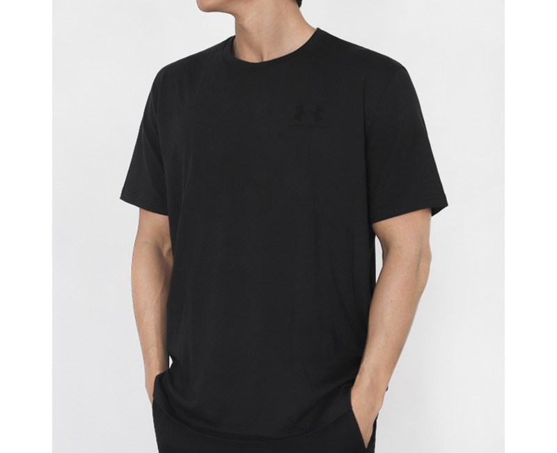 언더아머 SS LEFT CHEST 헬스 운동 러닝 데일리 스트레치 반팔 티셔츠