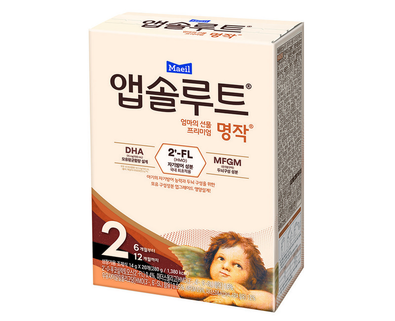 앱솔루트 프리미엄 명작 스틱분유 2단계