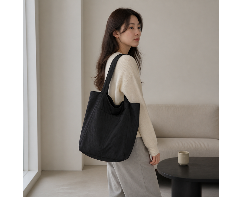 살림요소 여성 천가방 에코백 가벼운가방