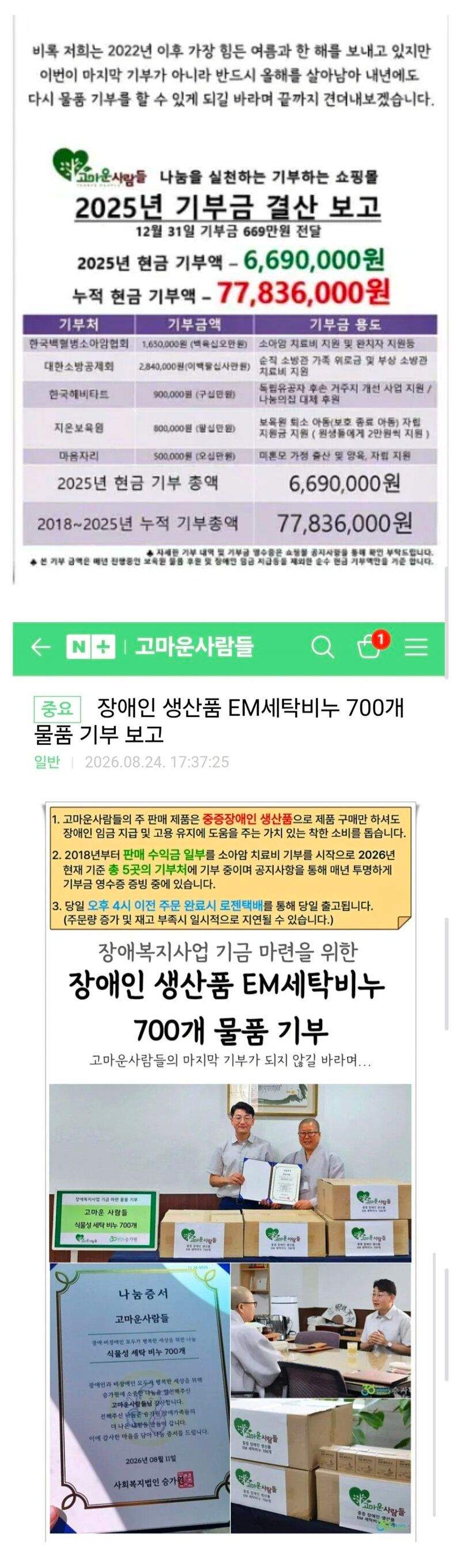 편백나무 방향제 사장님 최근 근황