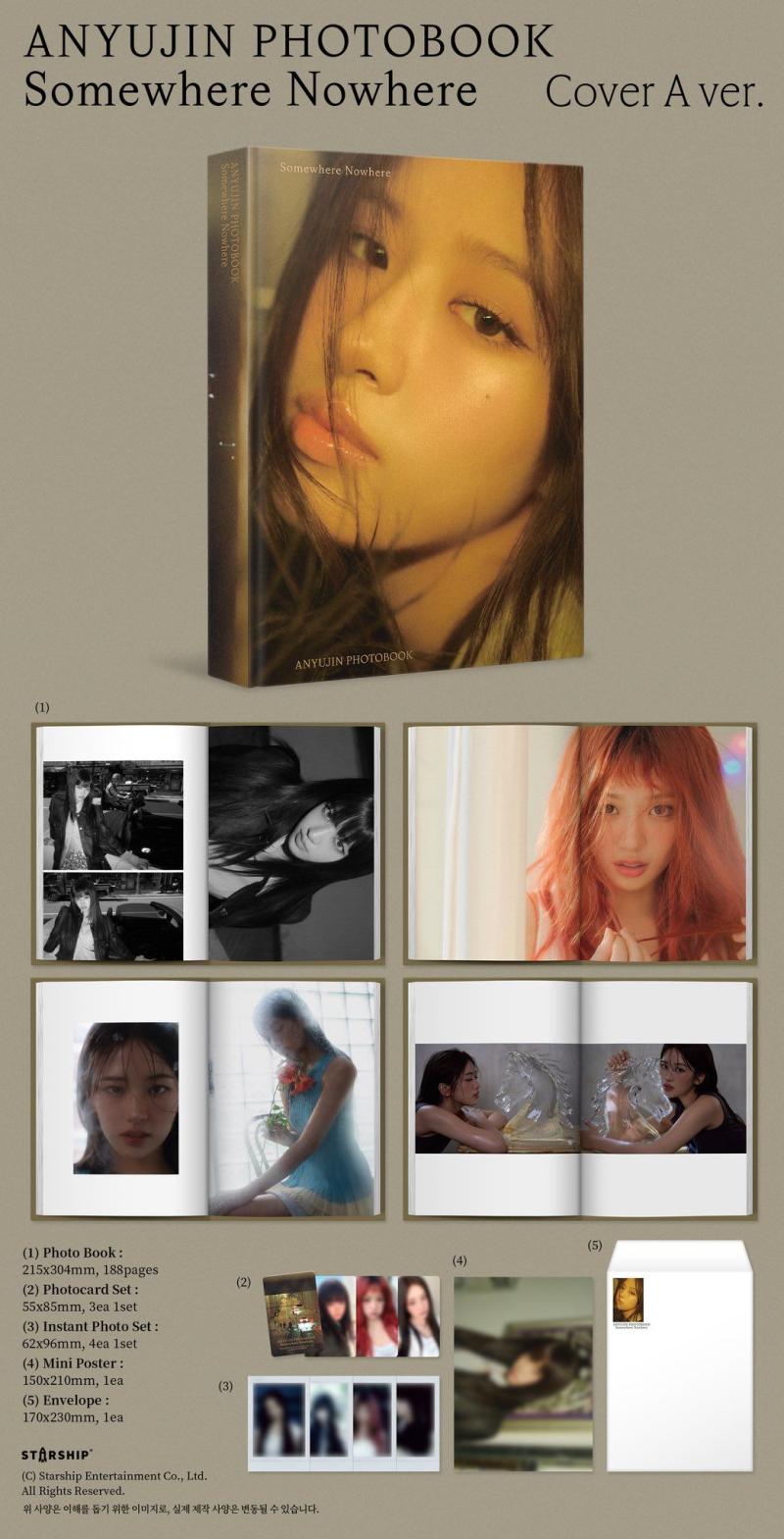 아이브 안유진,장원영 : Somewhere Nowhere PHOTOBOO