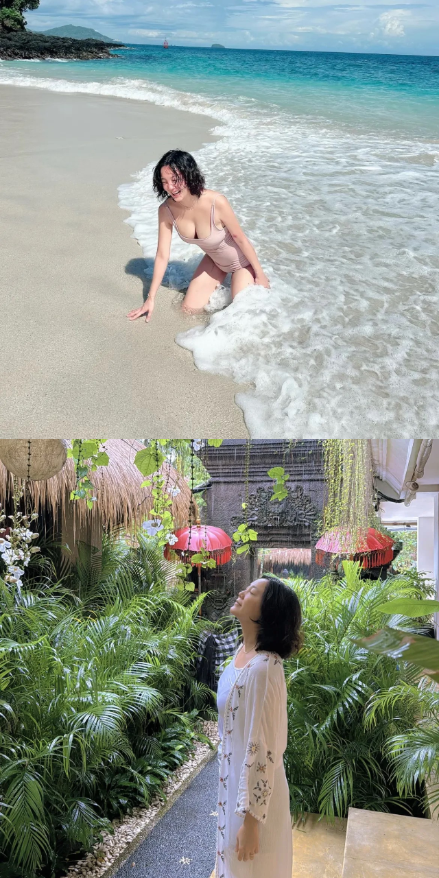 고은아 1년 전후 몸매 비교