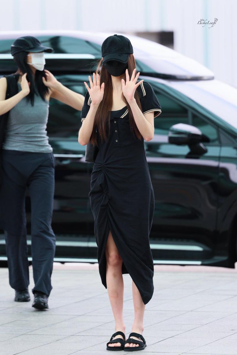 오늘 출국한 아이브 장원영