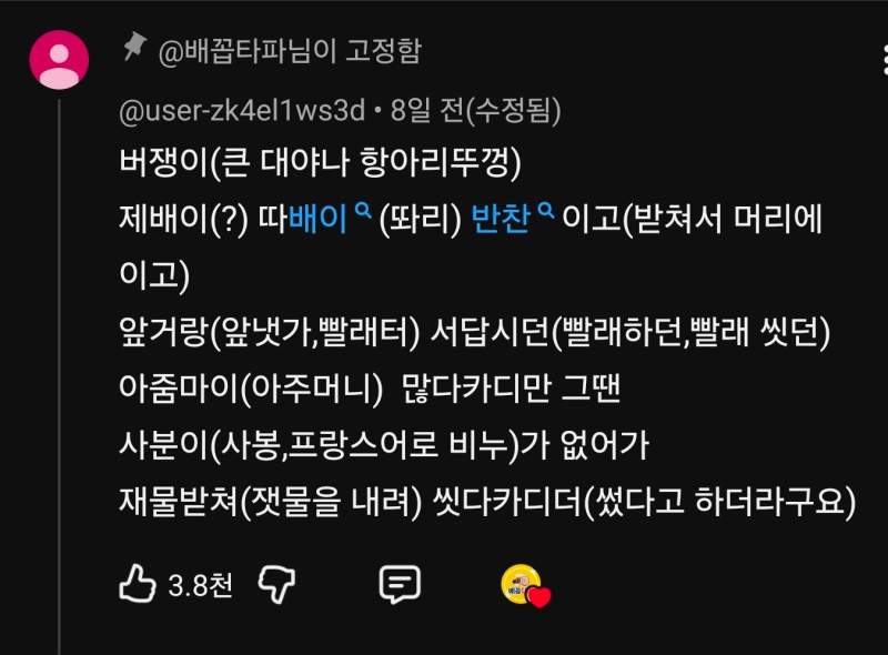 김신영의 찐 경북 사투리