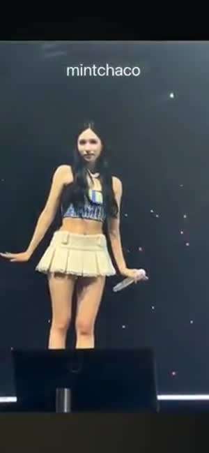 트와이스 미나 벤쿠버 1열 팬서비스