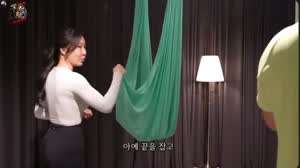 손가락 4개를 넣으라는 요가 강사님