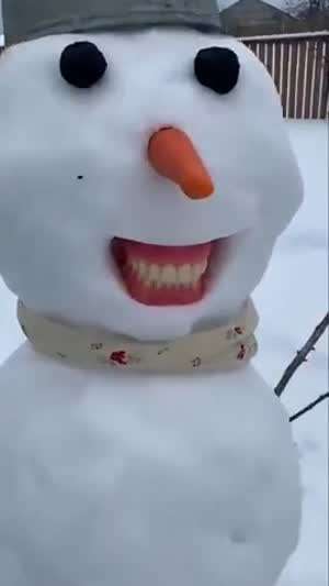 건치 눈사람