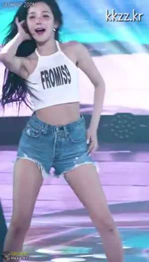 [프로미스나인9/PROMIS_9] 팀내 청순원탑 막내지헌...청핫팬츠