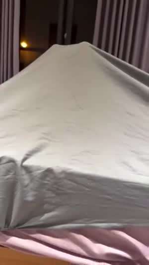 텐트 치고 있었구낭