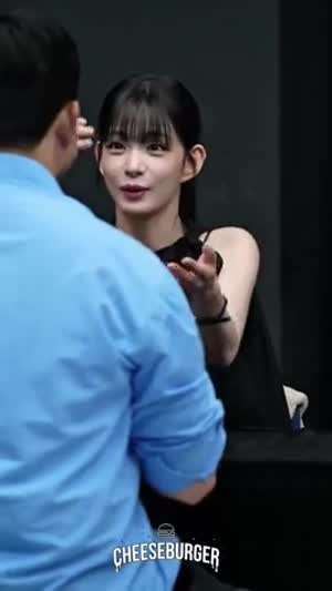 웃는게 너무 귀여운 프로미스나인 팬사인회 이채영