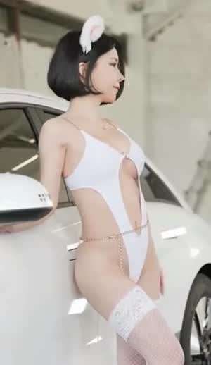 하이레그 입은 누나
