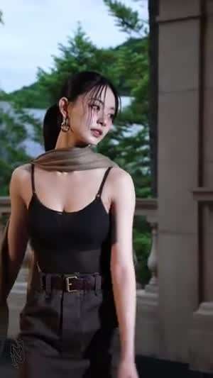 화보 찍는 트와이스 쯔위 몸매.MP4