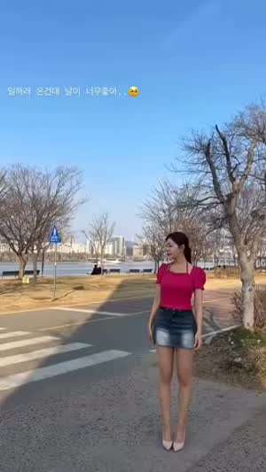 조민지 아나운서 각선미