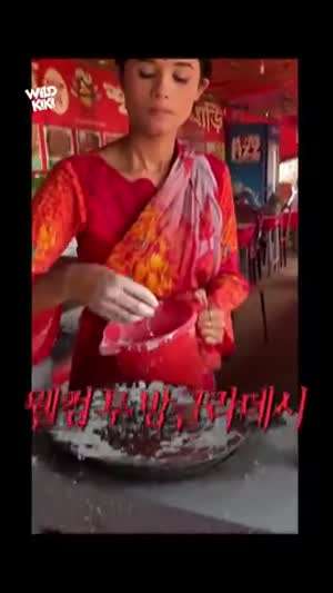 쌀가루 베이스 방글라데시 크레페 치타로티